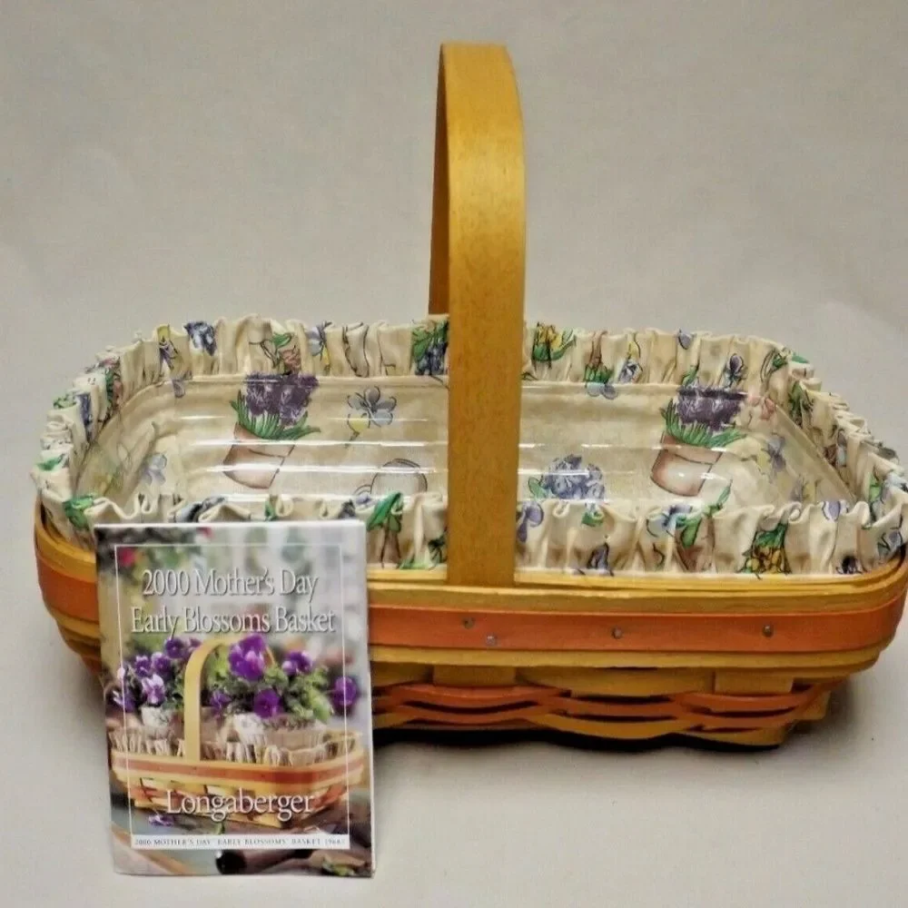 20th Century Celebration Longaberger 2000 Mothers Day Early Blossom Basket